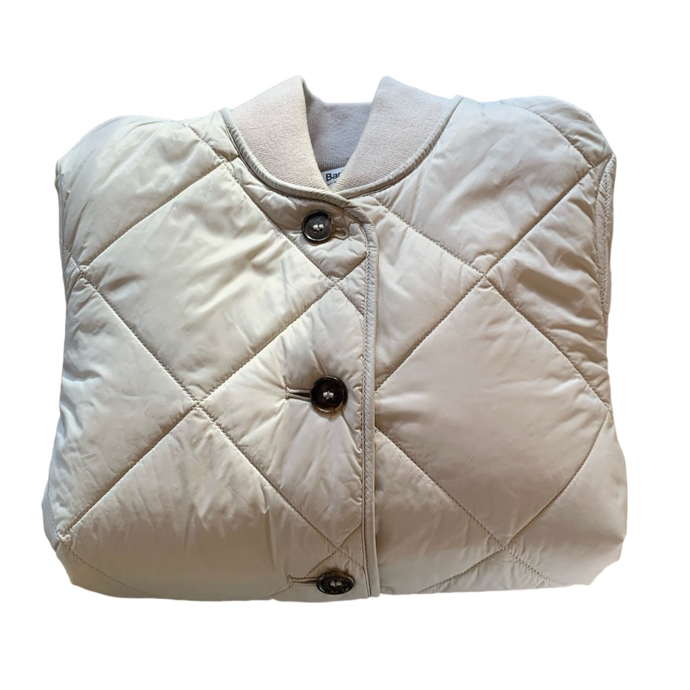 Barbour down quilted sweater/jacket, size 2